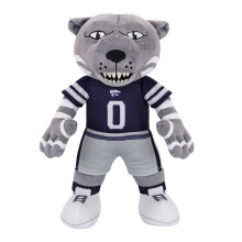 Bleacher Creatures Kansas State Willie De Wildcat 10" Knuffel Mascotte - Voor Speelplezier of Weergave