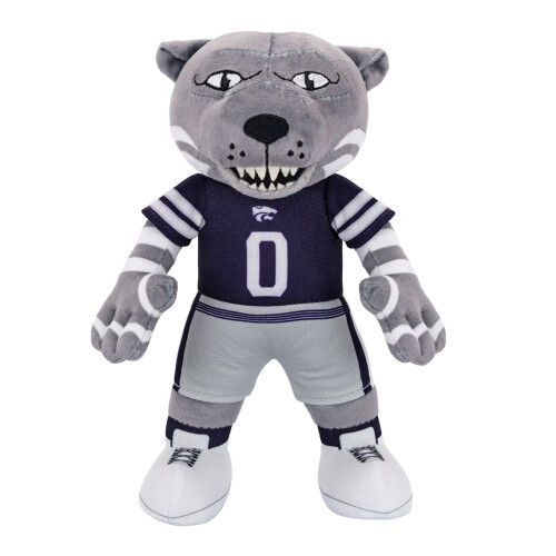 Bleacher Creatures Kansas State Willie The Wildcat 25 cm Plüschmaskottchen - Ideal zum Spielen oder Ausstellen
