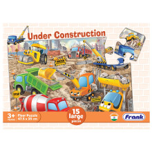 Frank Under Construction Site Floor Jigsaw Puzzle For Kids | Kids Games & Educational Toys | Puzzles For Kids For Age 3, 4, 5, 6, 7 | Boosts Motor Ski