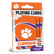 Masterpieces Carte da Gioco - Licenza Ufficiale NCAA Clemson Tigers 54 Carte