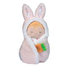 Douglas Pink Garden Baby Bunny Hug | Weiches & Kuscheliges erstes Spielzeug für Babys, Kleinkinder | 25 cm groß