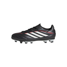 adidas Bambini Unisex Copa Pure IV Club Terreno Duro/Multi Terreno Calcio, Nero/Bianco/Rosso Lucido, 1