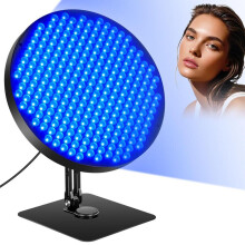 Home tanning bed, 50W tabletop tanning lamp, 460nm tanning light, 360 adjustable tanning lamp, facial tanner, face tanning bed