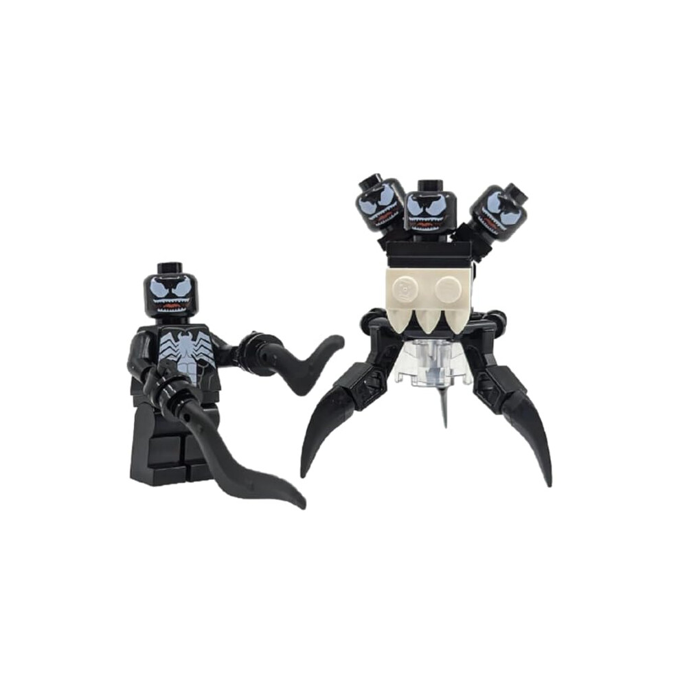 Lego Superheroes: Venom Minifigure With Symbiote Creature