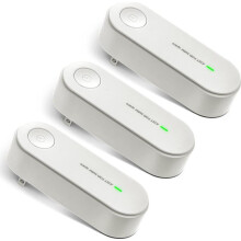 Three-piece ultrasonic air purifier for home use with mite removal, plug-in ion generator, air purifier for home use, removes odors