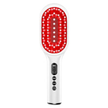 Laser Hair Growth Comb 5 in 1, EMS Microcurrent, Red Light 660nm, against hair loss, scalp massager, ionic brush, USB-C, 3 levels