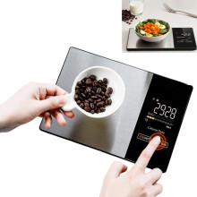 Smart LED kitchen scale with Bluetooth, calorie and nutritional calculator, digital food scale for healthy eating and meal planning