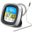 BBQ Digital Thermometer – Oven Thermometer with Long Probe, LCD Touchscreen, Kitchen Timer, Cooking, Baking & Grilling 1