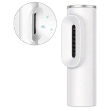 Portable ozone odor eliminator for refrigerator, car & home, 3600mAh battery, compact air purifier against odors & freshness
