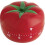 TFA Dostmann Tomato Timer, 38.1005, Egg Timer, Short-Term Timer, for Learning/Playing/Cooking, Red, (L) 64 x (W) 64 x (H) 49 mm 1
