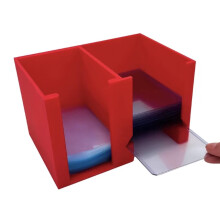 EnderToys CardCare Lite (Rouge) - Distributeur de Toploader - Support de Pochette