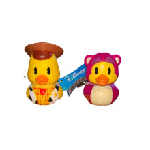 Duckalooz Rubber Eend 2-Pack - Woody & Lotso - Bad Speelgoed