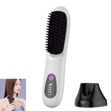 Short hair styling brush, professional styling brush, three temperature settings for all hair types, styling brush specially design