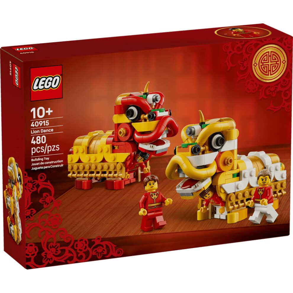 Lego 40915 Lion Dance Red