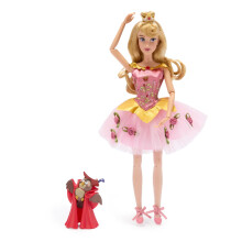 Muñeca de Ballet Princesa Disney - Muñeca Aurora Ballerina de 11 Pulgadas - Incluye Cepillo, 2 Tutús y Accesorios