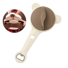 Portable can opener, lightweight & ergonomic, manual kitchen helper, ideal for travel, picnics & camping, versatile household acces