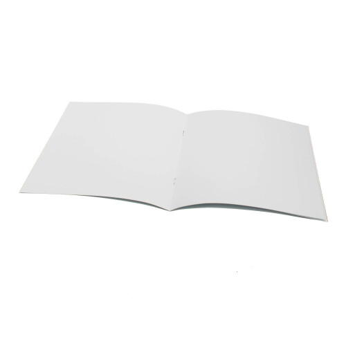 Dünnes Softcover Blankobuch 7X8.5 Hochformat, Klassensatz 12