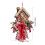 Gingerbread House Wreath with Ribbon Bow, 50 cm 3