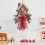 Gingerbread House Wreath with Ribbon Bow, 50 cm 4