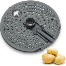 Potato peeler, V2 peeler attachment for Thermomix TM7, TM6, TM5, TM3, potato peeler with plastic grater, peeling potatoes, carrots,