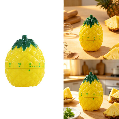 Pineapple Mechanical Timer Ideal For Cooking Classes And Kids 1
