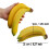 Realistic Artificial Banana Bunch – 3-Head Foam Fruit 2