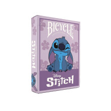Bicycle Disney Stitch Spielkarten - Lila Edition, Offizielles Disney Sammlerdeck