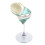 Conchenschale-Weinglas grün 17cm/6.7in 10.41oz 1