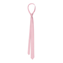 Stilvolle schmale 3,5 cm Polyester-Krawatte, trendiges-Rosa