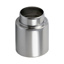 RP50879 Kleppen met geborstelde plaatafwerking, steelhuls 10 cm