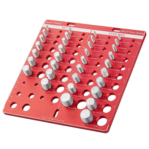 Accuracy Engineered 34 Hole Nut Inspection Gauges Aluminum