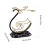 Desktop Vertical Wine Glass Display Rack Kitchen-marble pattern 4