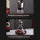 Desktop Vertical Wine Glass Display Rack Kitchen-marble pattern 5