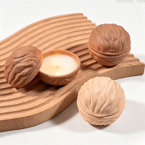 Nut Flowerpot Silicone Molds For Making Candle Cup Soap Concrete 1