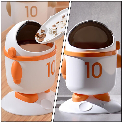 Κάδος απορριμμάτων Astronaut Desktop με καπάκι - 26,5cm 2