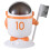 Κάδος απορριμμάτων Astronaut Desktop με καπάκι - 26,5cm 5