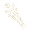Indoor Stackable Plant Trellis Climbing Plant Small Plant-Gold 1