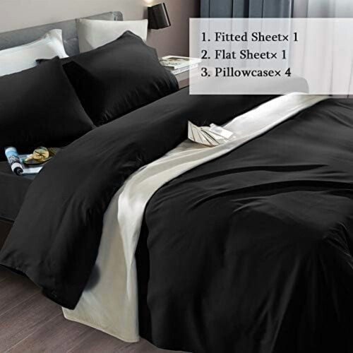 Microvezel beddengoedset Queen 6-delig 1