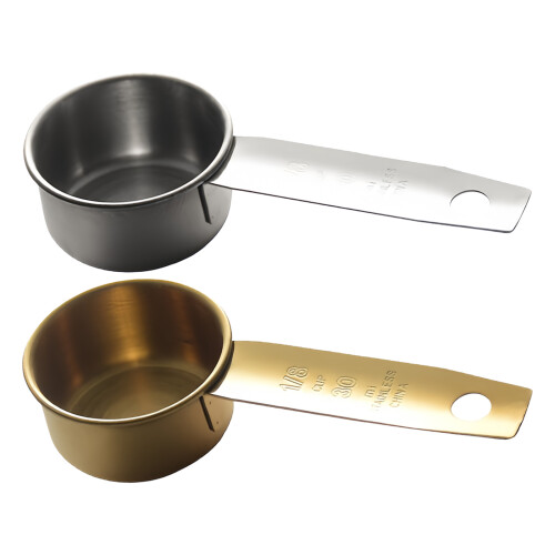 Rustproof 30ml Stainless Steel Measuring Spoons-Silver 1