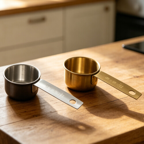 Rustproof 30ml Stainless Steel Measuring Spoons-Silver 2