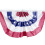 Amerikansk polyester halvfanflag med messingringe 3
