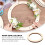 Beige träkransram 29 cm rund gör-det-själv-ring 3