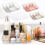 Make-up-Organizer-Tablett aus transparentem Acryl mit Pinselhalter 4
