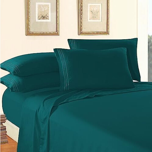 Ensemble de draps en microfibre 4 pièces 1