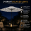 (Light Grey) GlamHaus Solar LED Tilting Garden Parasol 2.7M 8