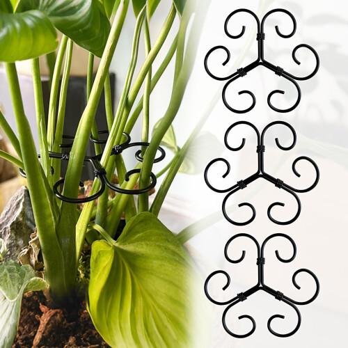 4 Pieces Rustproof Adjustment Garden Plant Support-love 2