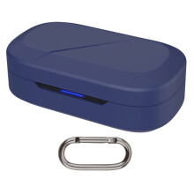 Earphone Cover Shockproof Case Skin Antiscratch Guard-dark blue