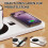 Cup warmer, coffee warmer – cup warmer coaster with temperature control, wireless charging pad with customizable settings 3