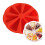 Nonstick Heat Resistant Silicone Triangle Cake Pan-Red 5