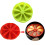 Nonstick Heat Resistant Silicone Triangle Cake Pan-Red 6
